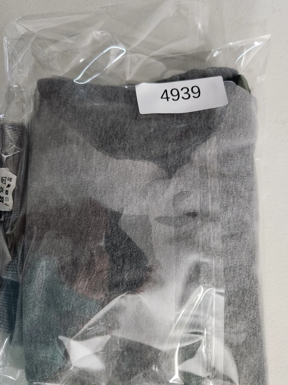 Puma Gray Logo Tape Joggers